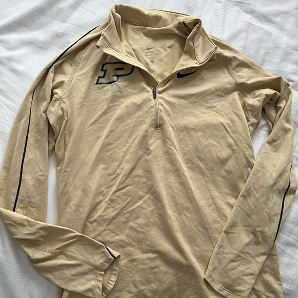 Nike Purdue lightweight quarter zip Small - Picture 1 of 3